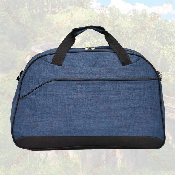 Практична, здрава и удобна текстилна пътна чанта 12339 - син