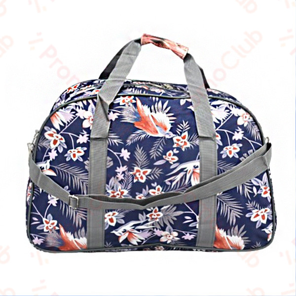 Красива и удобна дамска пътна чанта - FLOWERS 286