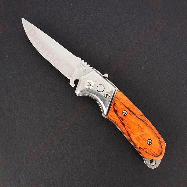 Практично джобно сгъваемо ножче - Orange, 15см