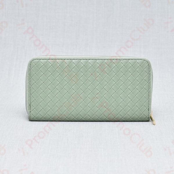 Елегантно и удобно дамско портмоне от еко кожа MINT GREEN 02533