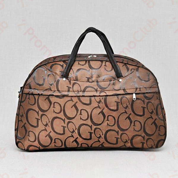 Здрава, стилна и практична дамска пътна чанта GORG - BROWN 13-230