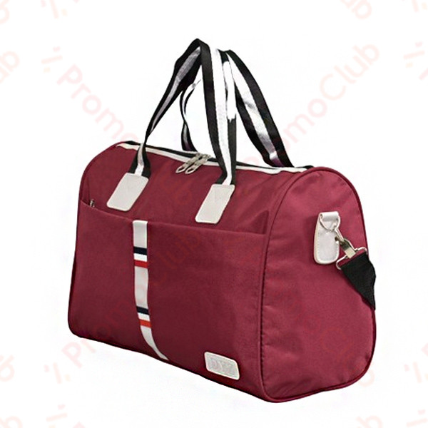 Стилна и практична дамска чанта за ръчен багаж TRAVEL - RED 12008