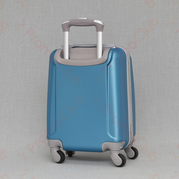 Компактен и практичен ABS авио куфар за ръчен багаж, 46cm - BLUE 1217