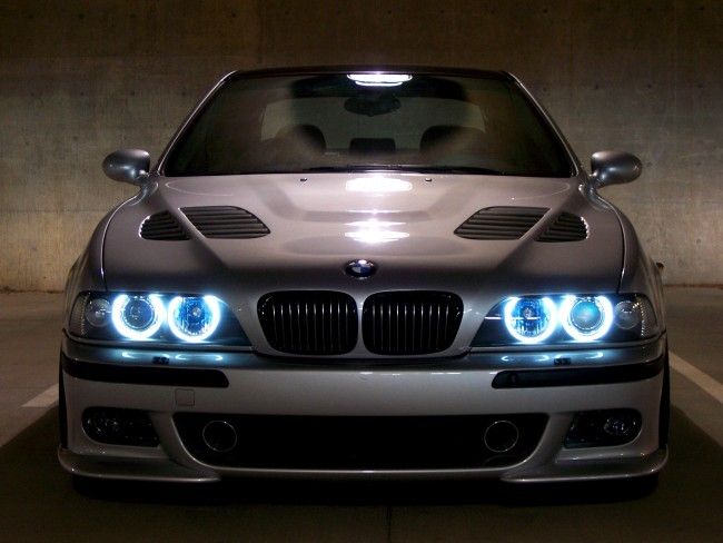 LED фарове ANGEL EYE - ангелско око за BMW 3W  BMW E39, E53, E60, E63, E64, E65, E66, E87