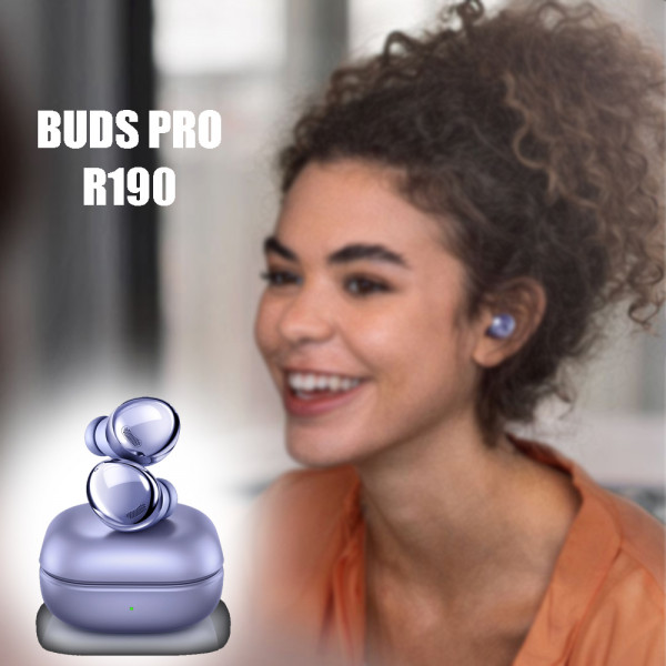 Безжични Bluetooth слушалки BUDS PRO R190 - ЛИЛАВИ