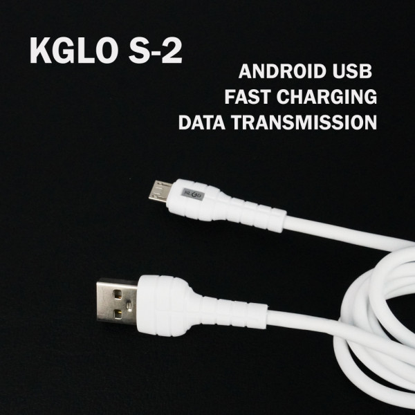USB кабел за бързо зареждане и трансфер на данни KLGO S-2 за Android