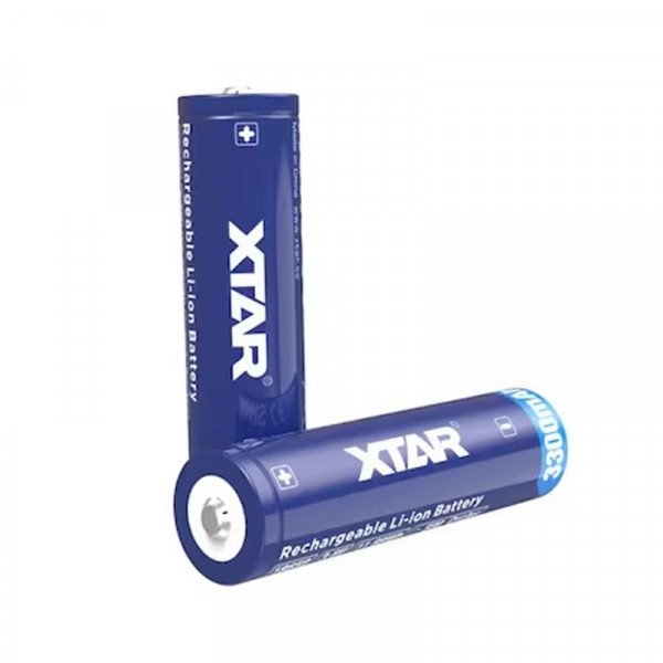 Акумулаторна батерия  NCR18650D 3.6V/3300mAh 10A XTAR, вградена платка