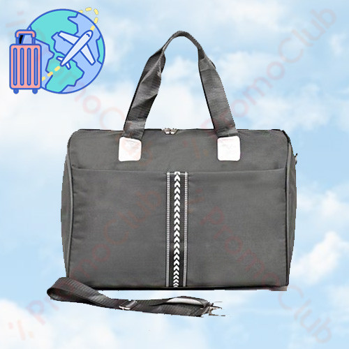 Практична и стилна чанта за ръчен багаж - GREY 12334