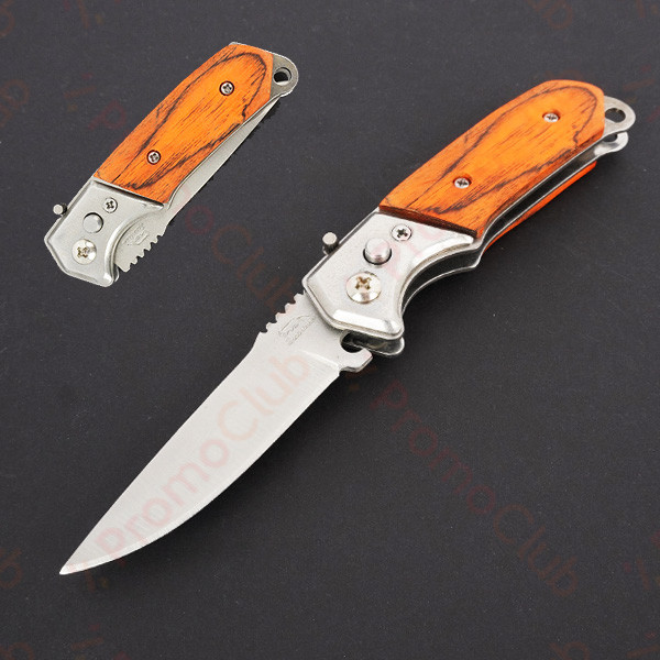 Практично джобно сгъваемо ножче - Orange, 15см
