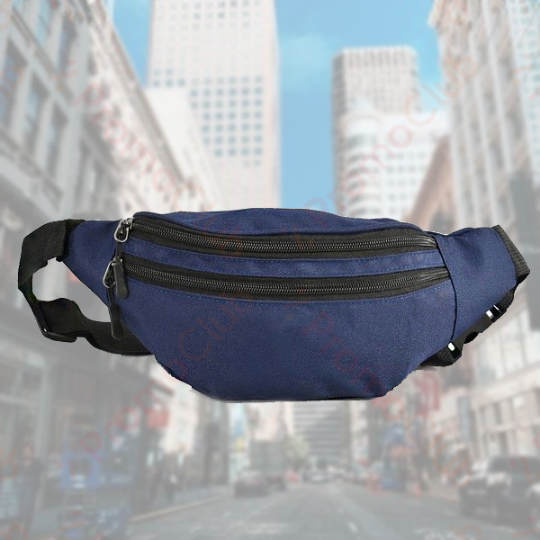 Практична мъжка чанта за кръст COMBAT - BLUE 0037