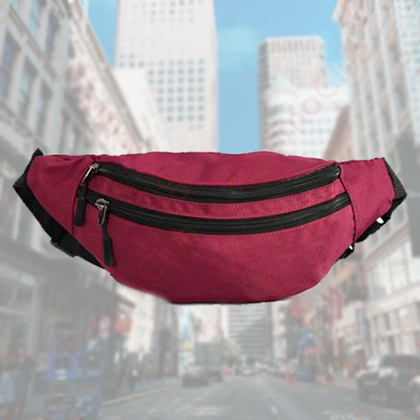 Практична мъжка чанта за кръст COMBAT - RED 0037