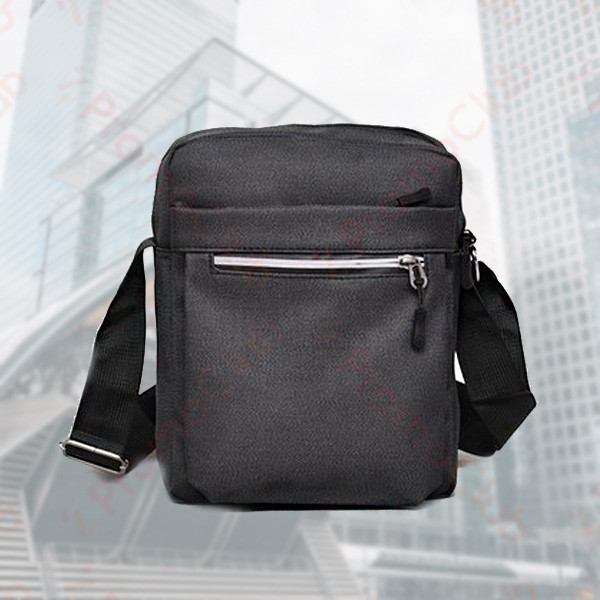 Здрава и удобна мъжка чанта за рамо CITYLIFE - BLACK 01603