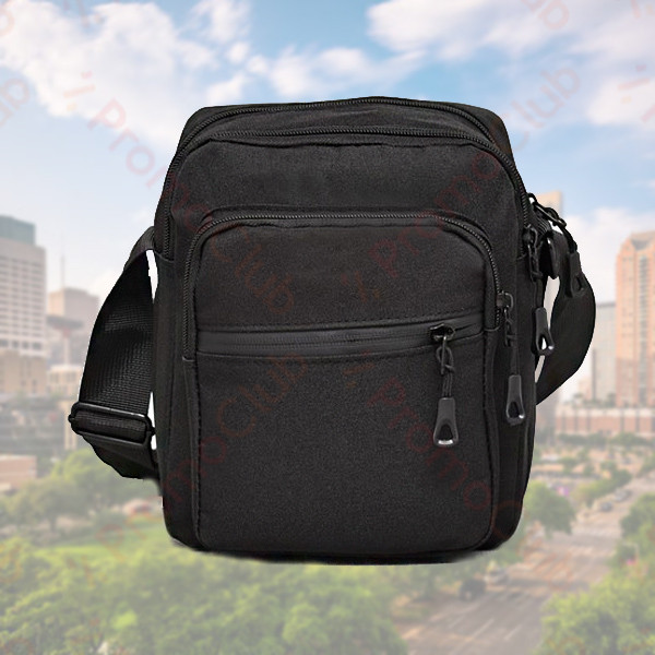 Удобна, здрава и практична мъжка спортна чанта - BLACK 8827