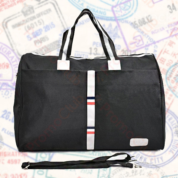 Стилна и практична дамска чанта за ръчен багаж TRAVEL - BLACK 12008