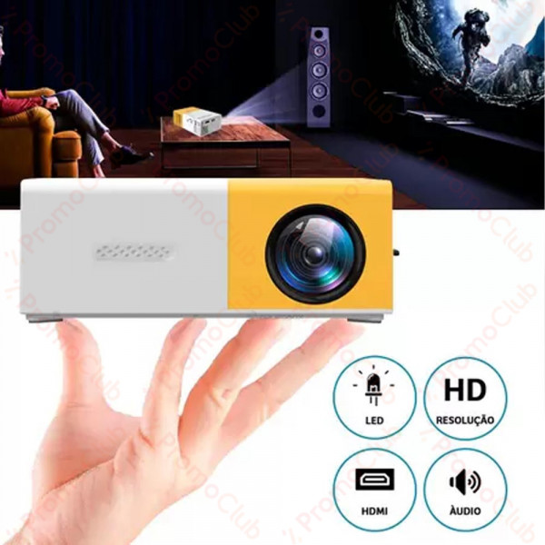 Сладурски мини видео проектор Led Projector Y300