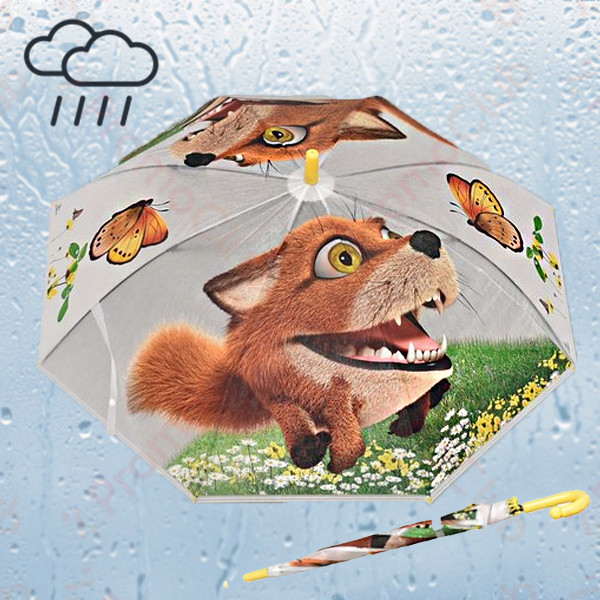 Забавен детски чадър от бързосъхнеща материя FOXY 12936