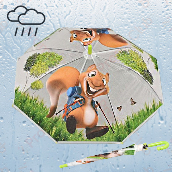 Забавен детски чадър от бързосъхнеща материя SQUIRREL 12936