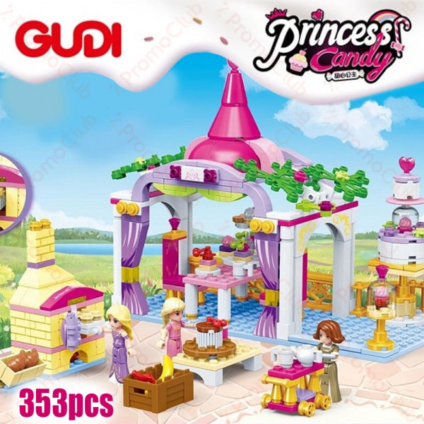 Лего конструктор ALICE PRINCESS 9016- 353 части, GUDI, 6+