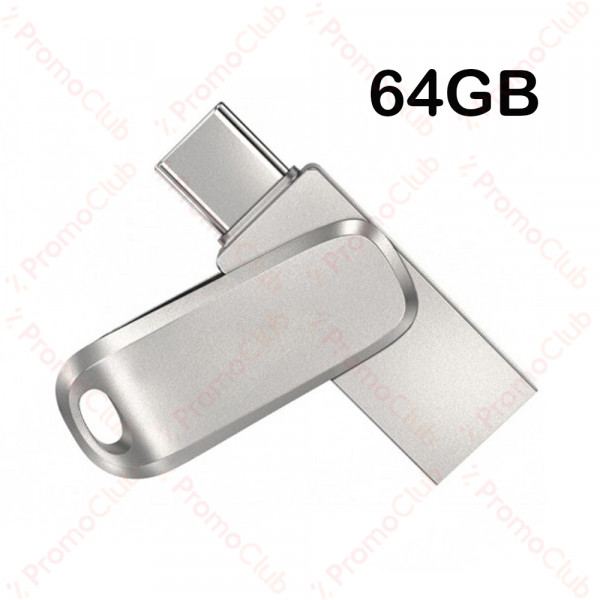 Флашка памет Type C + USB 3.1 - 64GB
