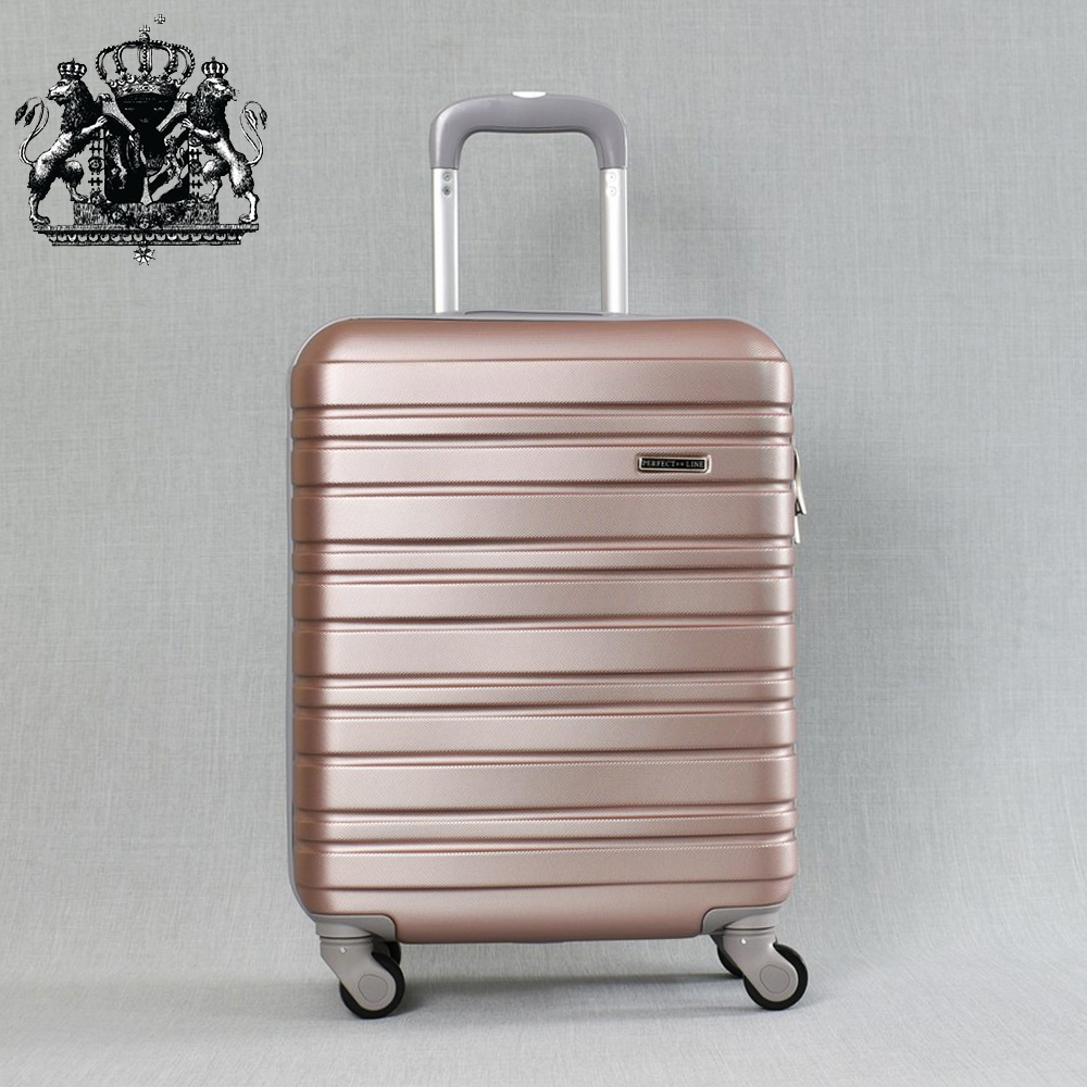 Класен ABS куфар - спинър за ръчен багаж 8094 19" ROYAL ROSE 52/42/20, 2.4 кг., всички екстри