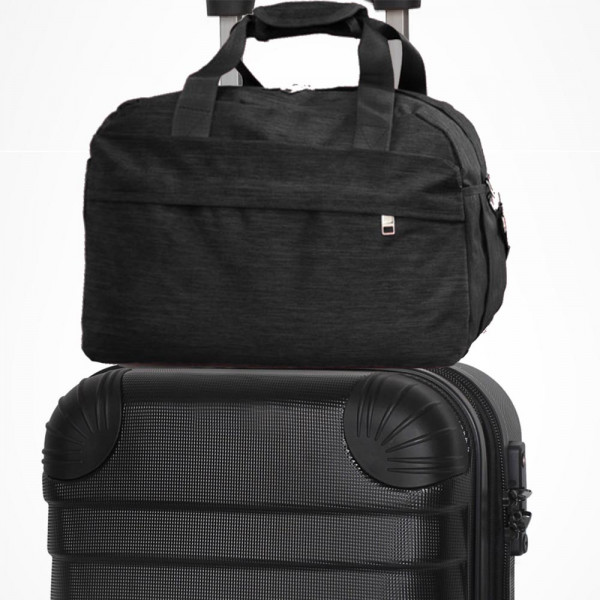 Надкуфарна авио чанта AVIO 8063 BLACK, 40 x 30 x 20 см, за ръчен багаж