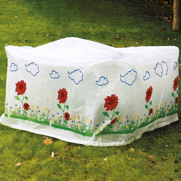 Покривало-покривка за градински мебели с щампа МАЛКО, 165 х 100 х 70 см