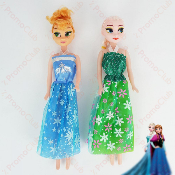 Детски комплект Елза и Ана кукли от Замрзналото кралство - FROZЕNNN