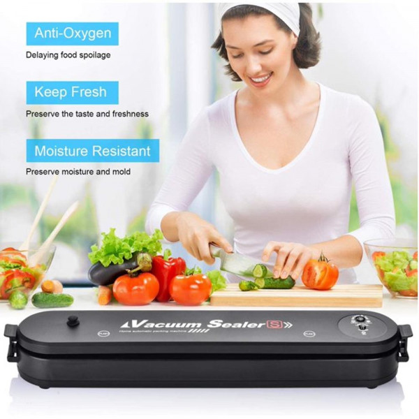 Преносима машина за вакуумиране и запечатване на храни, Vacuum Sealer, BF22