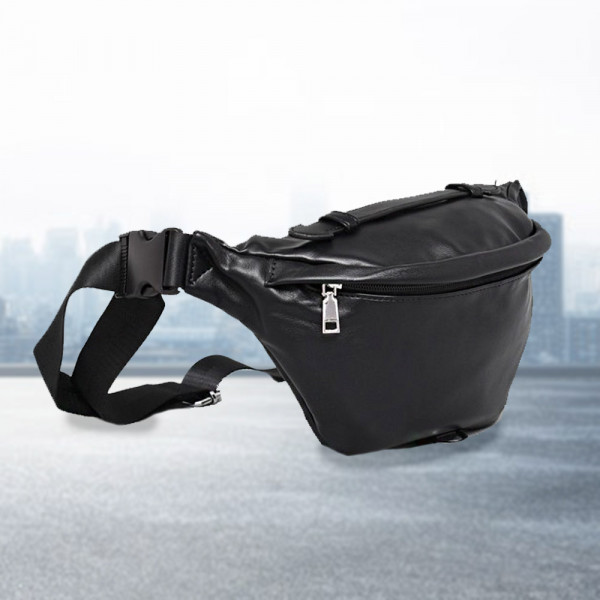 Практична и удобна чанта за кръст от еко кожа  В7508