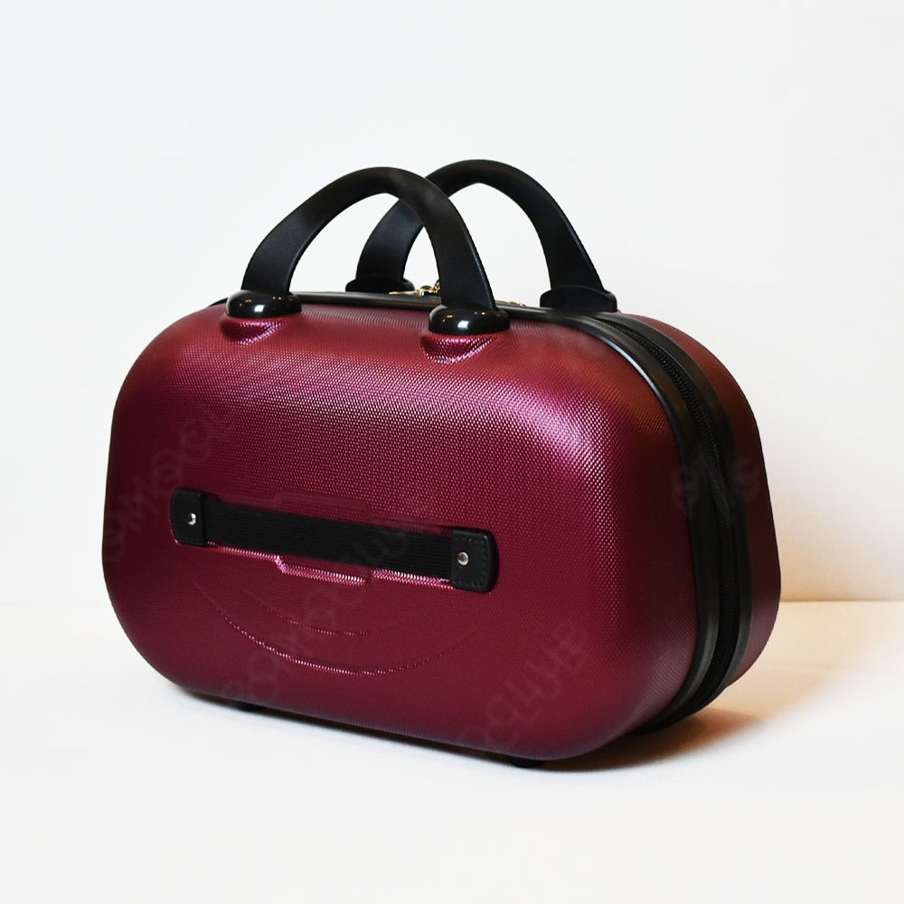 Рядък дизайн куфарна пътна чанта LADY B BORDEAUX, твърда ABS