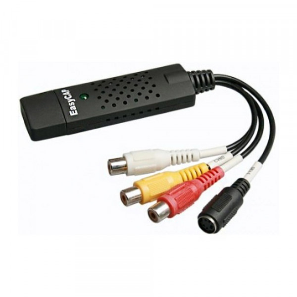 USB DVR Open Cap преобразител от USB към 3 RCA, видео и аудио