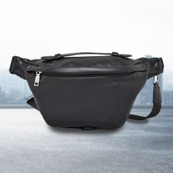 Практична и удобна чанта за кръст от еко кожа  В7508