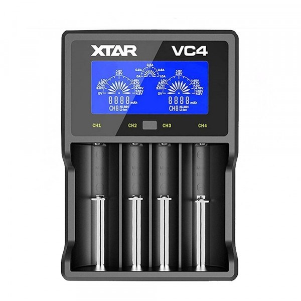 Зарядно устройство XTAR-VC4 за до четири батерии едновременно, Li-ion/Ni-MH