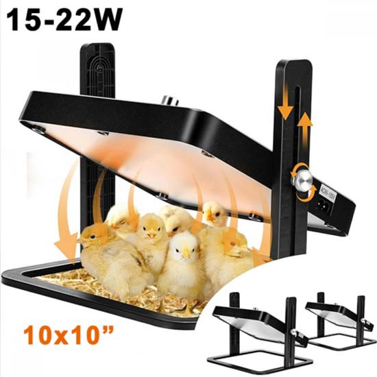 Нагревателна затопляща плоча за пилета и други домашни любимци 15-22W
