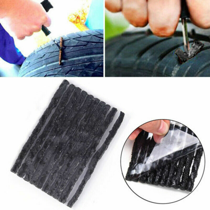 Фитили за поправка ремонт на гуми 10см 100бр черни