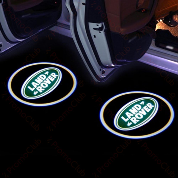 Безжични LAND ROVER странични светлини за врата на кола JQ-666, 2 броя LED лого