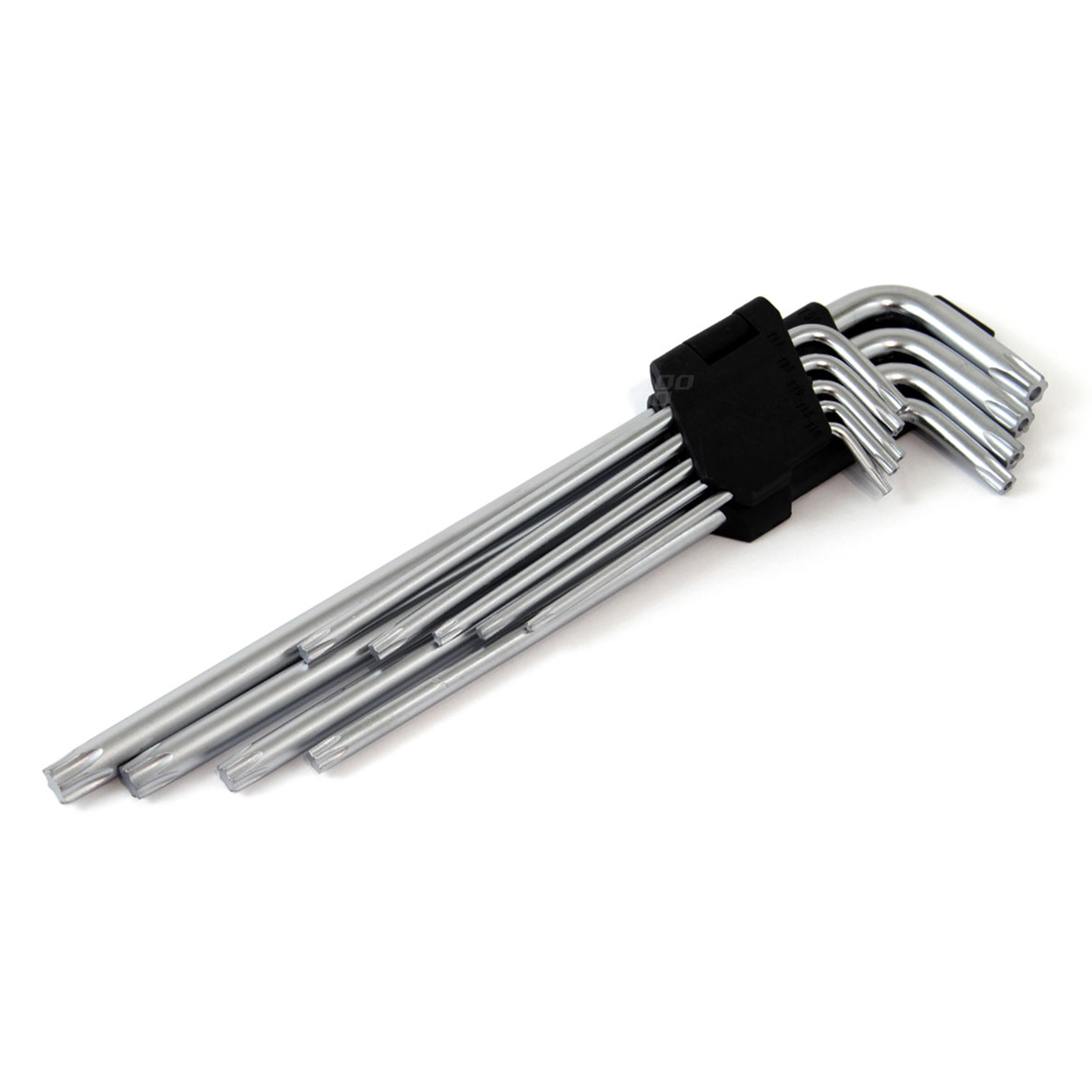 Комплект от 9бр. Г-образни ключове торксове TORX TKL дълги 23cm
