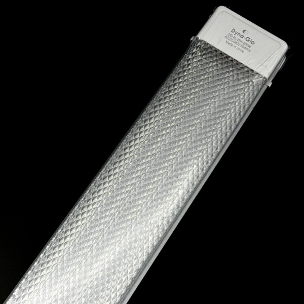 Четворно LED тяло DYNA-GLO 120 см 200W 9000К ярка студено бяла светлина 14000 Lm, Прозрачен кристал, long LED