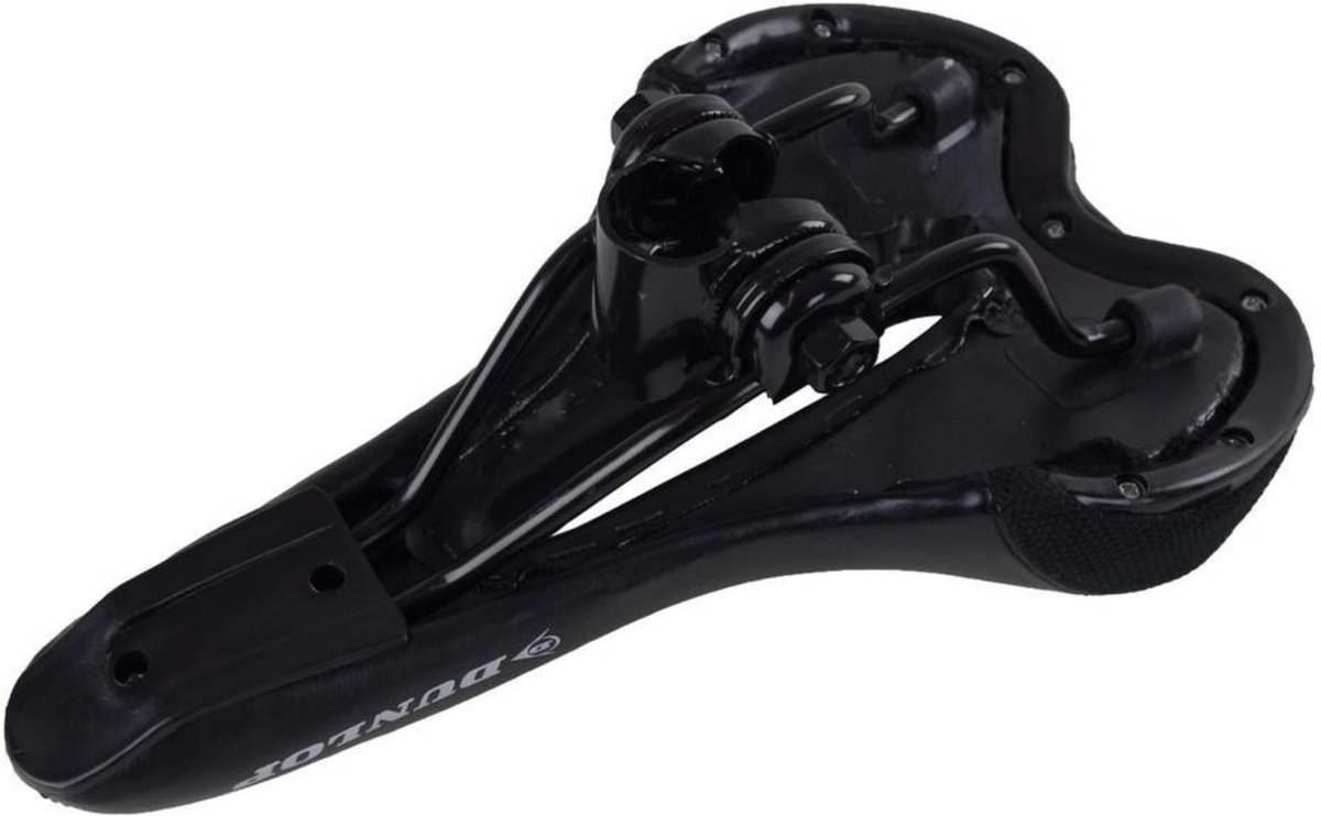Спортна седалка за велосипед колело 27 x 17cm черна Dunlop