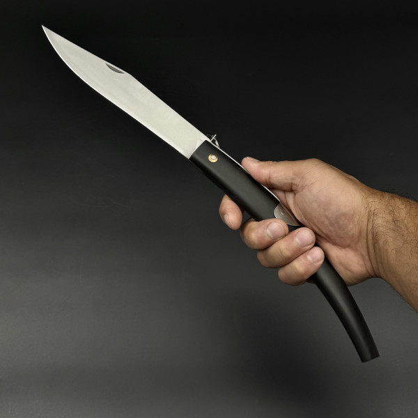 Огромен сгъваем нож КАРАКУЛАК: OKAPI  FOLDING CUT, AUS-8, 58-59 HRc