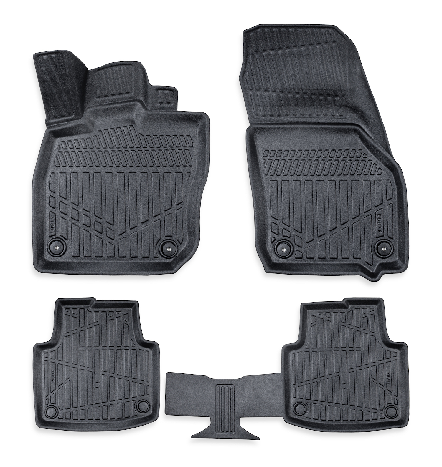 Комплект 4бр. 3D Гумени стелки за купе Erpassan - VW PASSAT (B9) 2023+