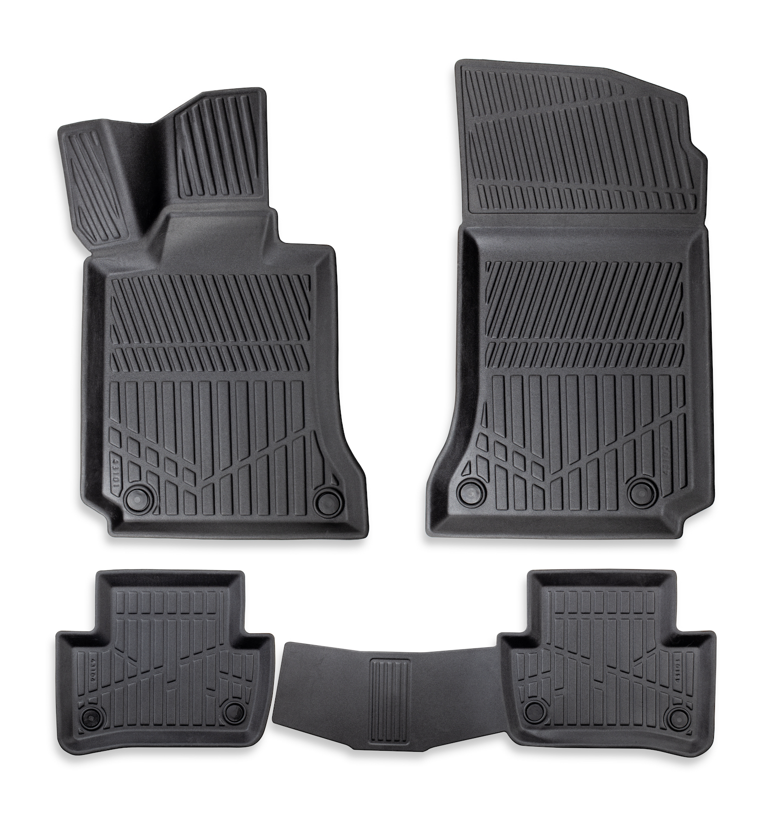 Комплект 4бр. 3D Гумени стелки за купе Erpassan - MERCEDES C-class (W204) 2007-2014