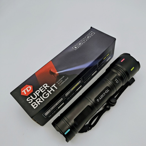 🔦 МОЩЕН LED ФЕНЕР 30W ОТ АЛУМИНИЕВА СПЛАВ, 5800 лумена - C32Y-484