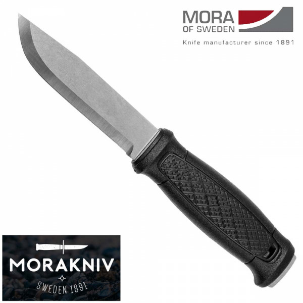 Шведски бушкрафт ТОП нож Mora Garberg 13715-  за пътуване на открито. Стомана SANDVIK 14C28N, полимерна кания