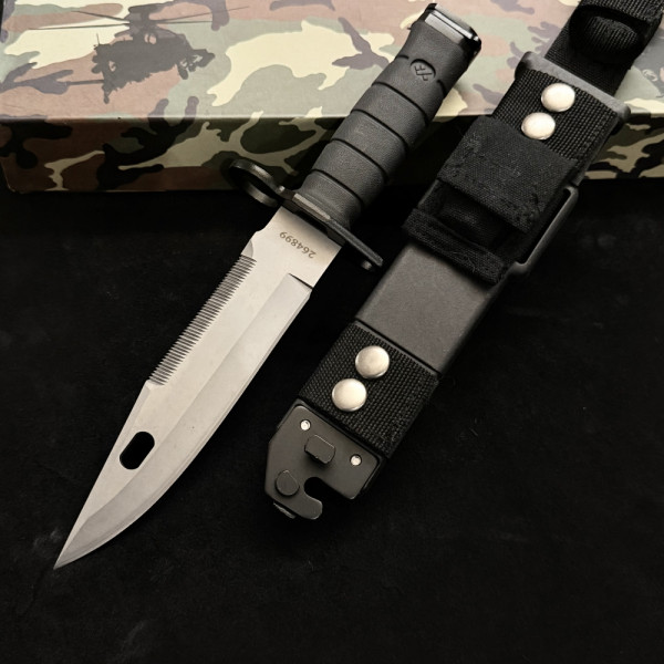 Многоцелеви тактически нож VERSA MOOLTYTOOL байонетза оцеляване, лов, туризъм