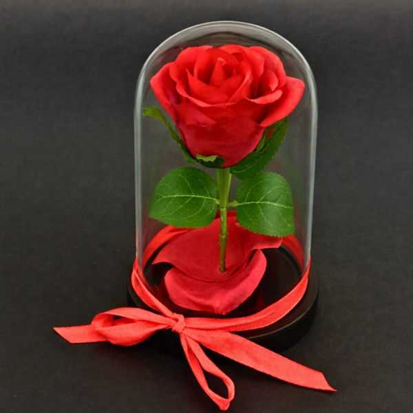 🌹 Луксозна вечна роза под стъклен купол – подарък, който остава завинаги 🌹
