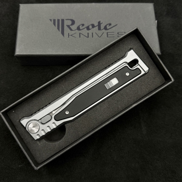 Рядък модел сгъваем нож REATE SLIDE TANTO, стомана D2, луксозно изпълнение