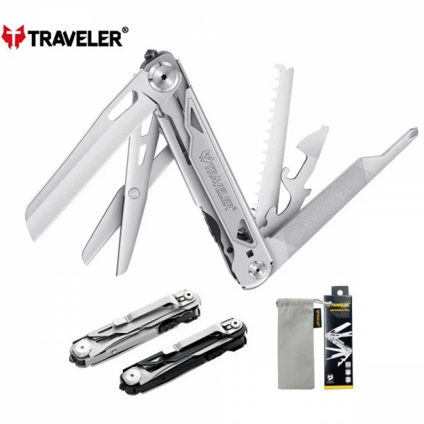 MULTITOOL MQ063G 11in1- мулти инструмент за туризъм и оцеляване