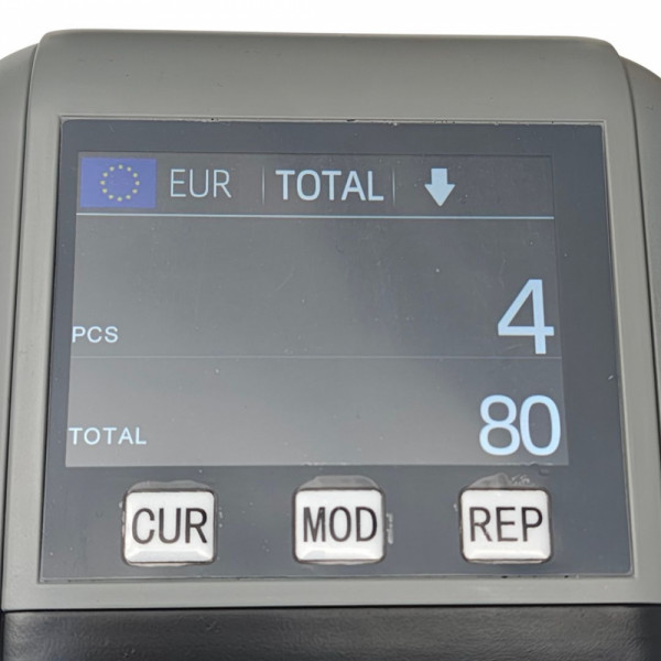 Автоматичен детектор и брояч на банкноти JBYD-Z18 - разпознава 9 валути