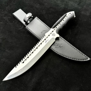 Голям тактически / ловен нож на Todd Begg DUNDEE,  364 mm, фултанг 9Cr18Mov